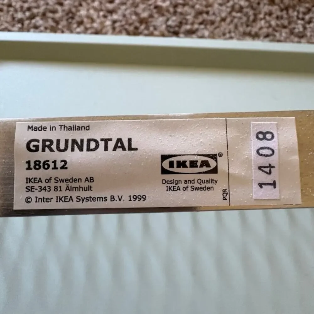 Pack of 3 Grundtal Wire Hangers for Stemmed Glassware IKEA Retired
